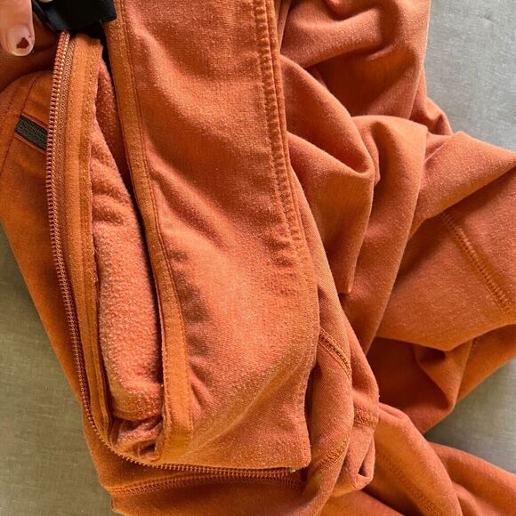 Basin + Range Quarter Zip Pullover Top Men's Medium Orange Outdoor - Picture 9 of 10